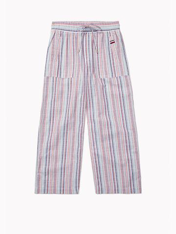 Női Tommy Hilfiger Stripe Drawstring Nadrág Színes | HU 254LIS